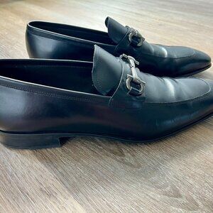 Men's Ferragamo Loafers Size 11, Black